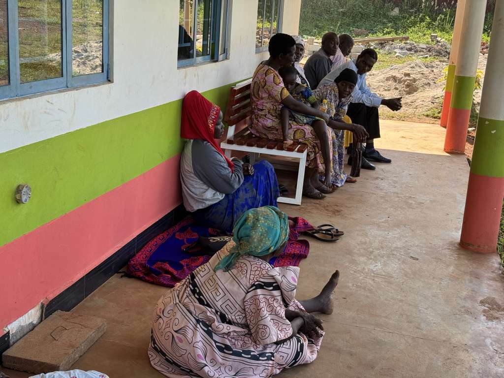 Patients at father Picavet Clinic