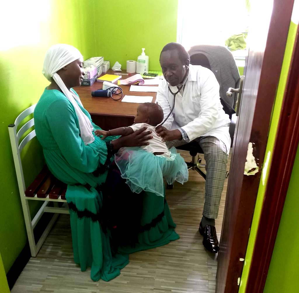 Doctor with a Patient