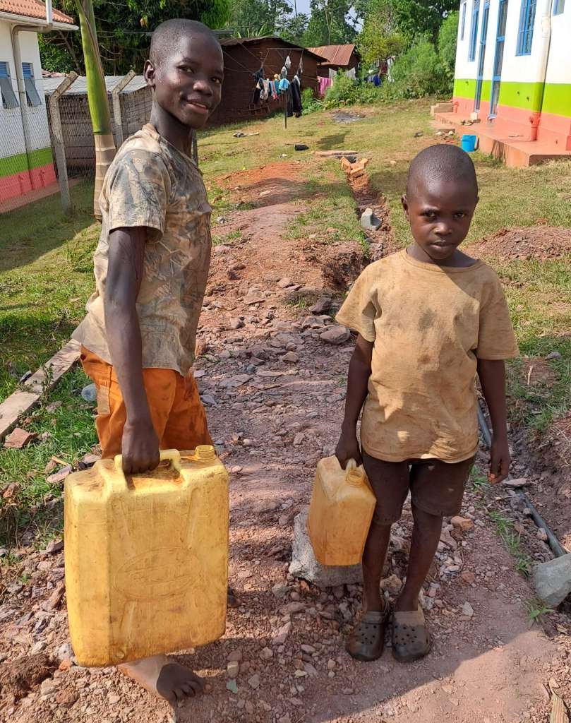 Neighbours Fetching Water